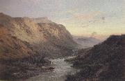 Alfred de breanski The shiel Valley (mk37) oil painting